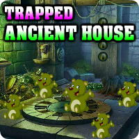 AvmGames Trapped Ancient House Escape Walkthrough